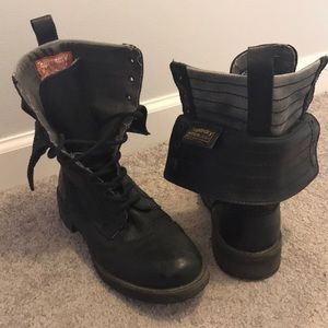 Superdry army boots
